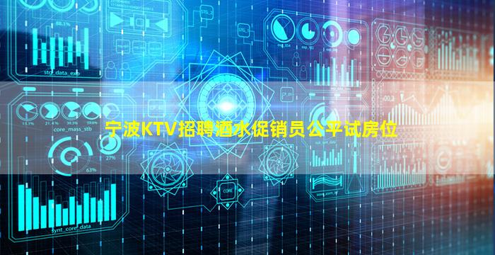 宁波KTV招聘酒水促销员公平试房位